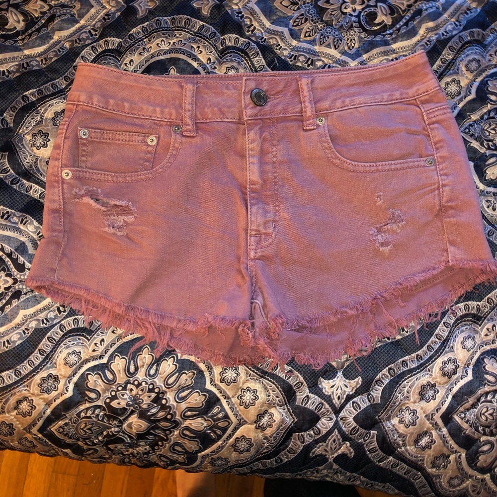 American Eagle Festival High Waisted Shorts